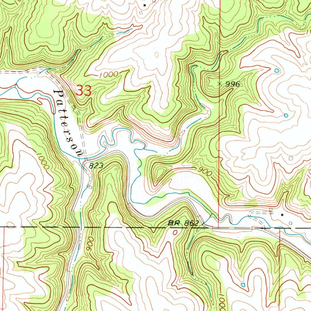 Hanover, IA (1971, 24000-Scale) Map by United States Geological Survey ...