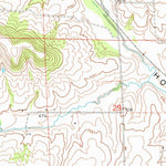 United States Geological Survey Hanover, IL (1968, 24000-Scale) digital map