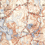United States Geological Survey Hanover, MA (1940, 31680-Scale) digital map