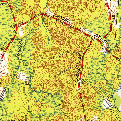 United States Geological Survey Hanover, MA (1948, 24000-Scale) digital map
