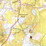 United States Geological Survey Hanover, MA (1978, 25000-Scale) digital map