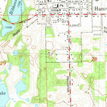 United States Geological Survey Hanover, MI (1981, 24000-Scale) digital map
