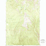 United States Geological Survey Hanover Mountain, ID (1963, 24000-Scale) digital map
