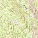 United States Geological Survey Hanover Mountain, ID (1963, 24000-Scale) digital map