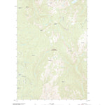 United States Geological Survey Hanover Mountain, ID (2020, 24000-Scale) digital map