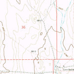 United States Geological Survey Hanover NE, CO (1973, 24000-Scale) digital map