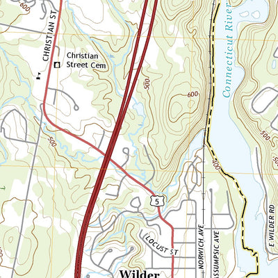 United States Geological Survey Hanover, NH (2021, 24000-Scale) digital map