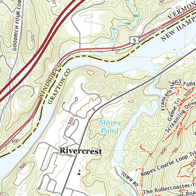 United States Geological Survey Hanover, NH (2021, 24000-Scale) digital map