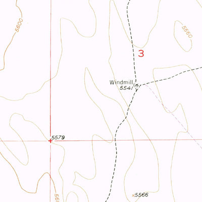 United States Geological Survey Hanover NW, CO (1954, 24000-Scale) digital map