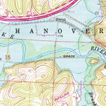 United States Geological Survey Hanover, OH (1961, 24000-Scale) digital map