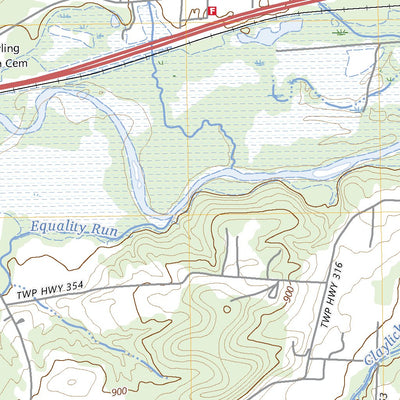 United States Geological Survey Hanover, OH (2023, 24000-Scale) digital map