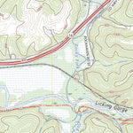 United States Geological Survey Hanover, OH (2023, 24000-Scale) digital map