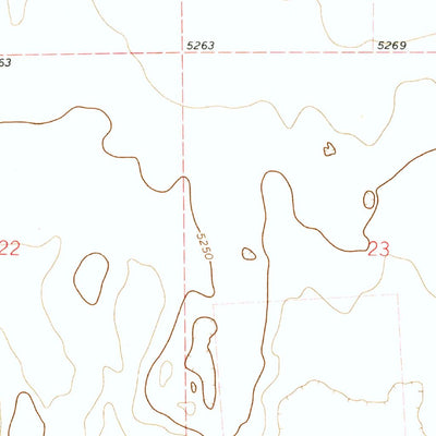 United States Geological Survey Hanover SE, CO (1973, 24000-Scale) digital map