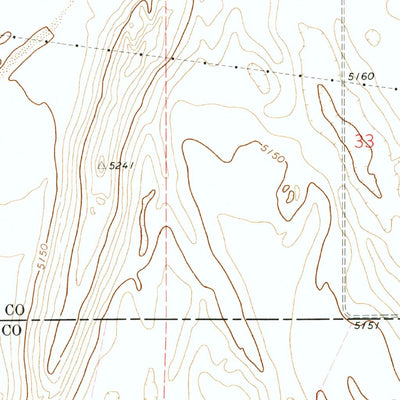 United States Geological Survey Hanover SE, CO (1973, 24000-Scale) digital map
