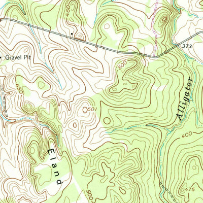 United States Geological Survey Hanover, TX (1961, 24000-Scale) digital map