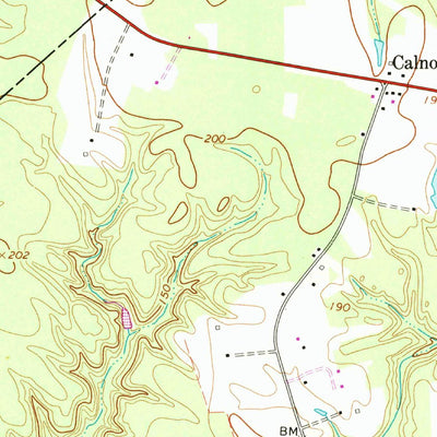 United States Geological Survey Hanover, VA (1969, 24000-Scale) digital map