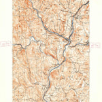 United States Geological Survey Hanover, VT-NH (1908, 62500-Scale) digital map