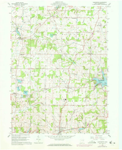 United States Geological Survey Hanoverton, OH (1959, 24000-Scale) digital map