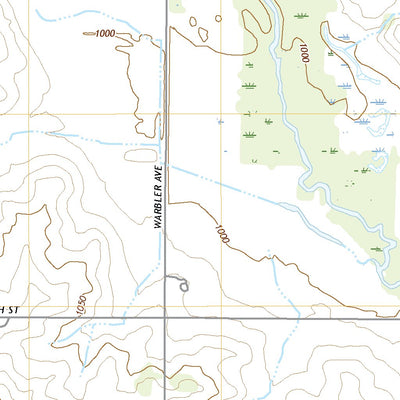 United States Geological Survey Hansell, IA (2022, 24000-Scale) digital map