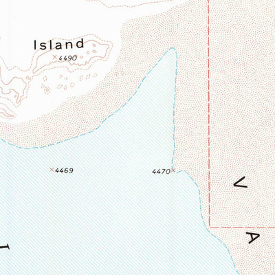 United States Geological Survey Hansen Island, CA (1963, 24000-Scale) digital map