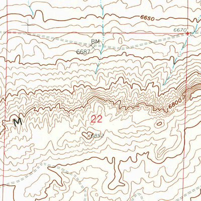 United States Geological Survey Hansen Lake NE, WY (1960, 24000-Scale) digital map