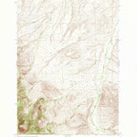 United States Geological Survey Hansen Ranch, MT (1965, 24000-Scale) digital map