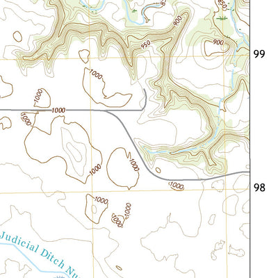 United States Geological Survey Hanska, MN (2022, 24000-Scale) digital map