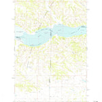 United States Geological Survey Hanson Flat, MT (1971, 24000-Scale) digital map