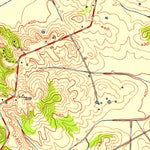 United States Geological Survey Hanson, KY (1952, 24000-Scale) digital map