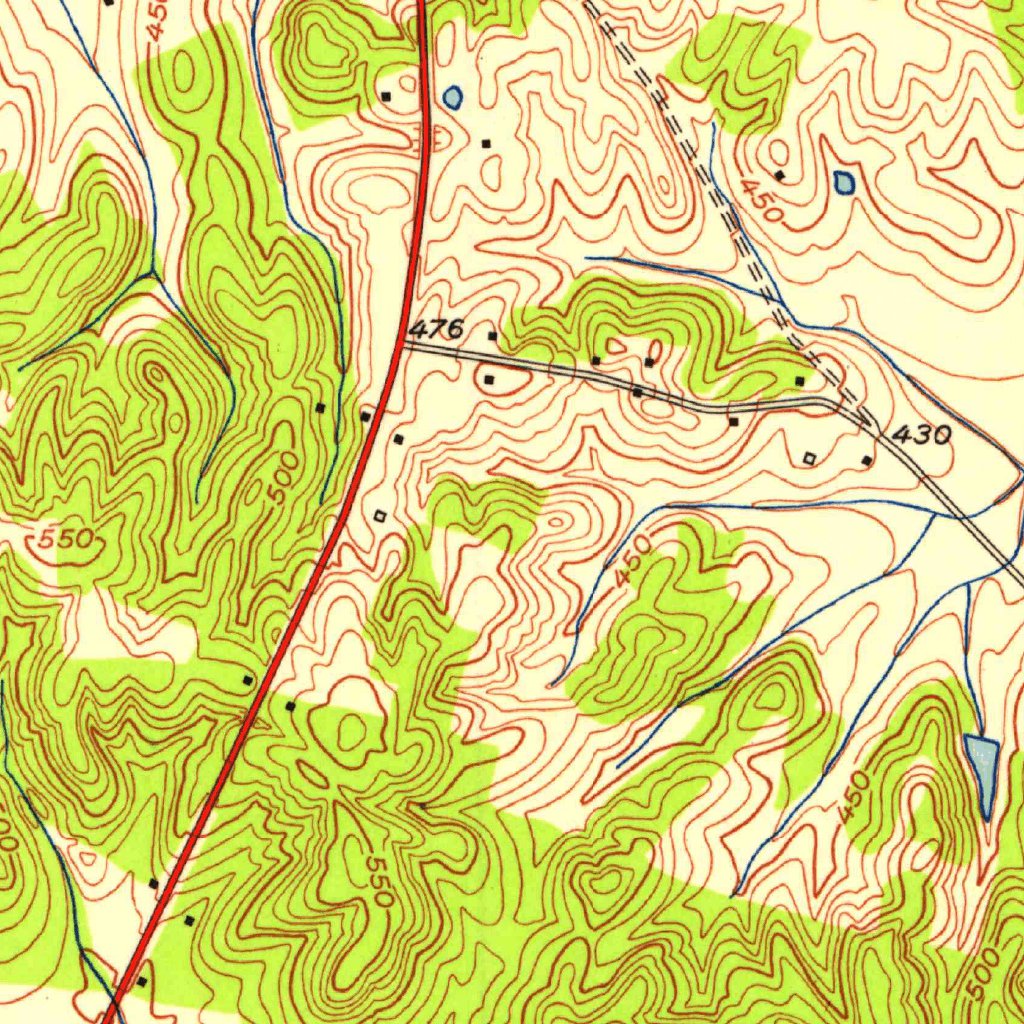 Hanson, KY (1952, 24000-Scale) Map by United States Geological Survey ...