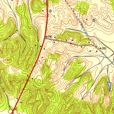 United States Geological Survey Hanson, KY (1952, 24000-Scale) digital map