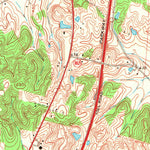 United States Geological Survey Hanson, KY (1969, 24000-Scale) digital map