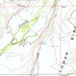 United States Geological Survey Hanson Reservoir, MT (1971, 24000-Scale) digital map