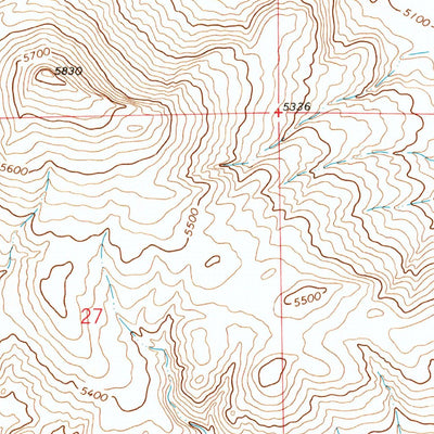 United States Geological Survey Hanson Reservoir, MT (1971, 24000-Scale) digital map