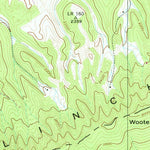 United States Geological Survey Hansonville, VA (1938, 24000-Scale) digital map