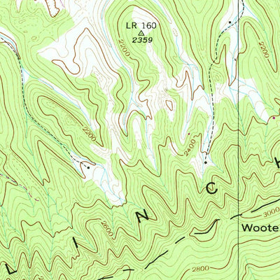 United States Geological Survey Hansonville, VA (1938, 24000-Scale) digital map