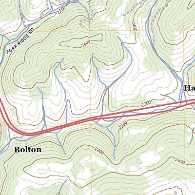 United States Geological Survey Hansonville, VA (2022, 24000-Scale) digital map