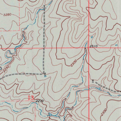 United States Geological Survey Hanston, KS (1970, 24000-Scale) digital map
