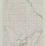 United States Geological Survey Hanston NW, KS (1970, 24000-Scale) digital map