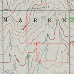United States Geological Survey Hanston NW, KS (1970, 24000-Scale) digital map