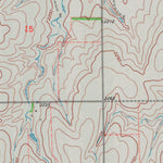 United States Geological Survey Hanston NW, KS (1970, 24000-Scale) digital map