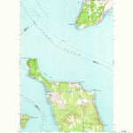 United States Geological Survey Hansville, WA (1953, 24000-Scale) digital map