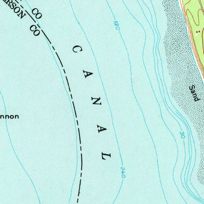 United States Geological Survey Hansville, WA (1953, 24000-Scale) digital map