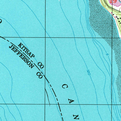 United States Geological Survey Hansville, WA (1997, 24000-Scale) digital map