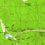 United States Geological Survey Happy Camp, CA-OR (1956, 62500-Scale) digital map