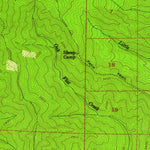 United States Geological Survey Happy Camp, CA-OR (1956, 62500-Scale) digital map
