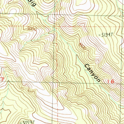 United States Geological Survey Happy Camp Mountain, CA (1990, 24000-Scale) digital map