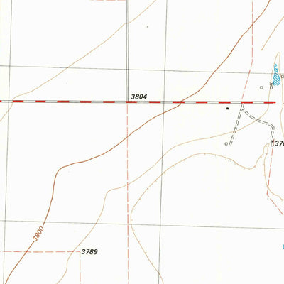 United States Geological Survey Happy Hereford Ranch, TX (1984, 24000-Scale) digital map