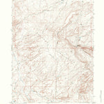 United States Geological Survey Happy Spring, WY (1953, 24000-Scale) digital map
