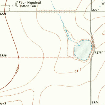 United States Geological Survey Happy Union, TX (1968, 24000-Scale) digital map